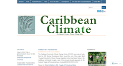 Desktop Screenshot of caribbeanclimateblog.com