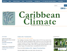 Tablet Screenshot of caribbeanclimateblog.com